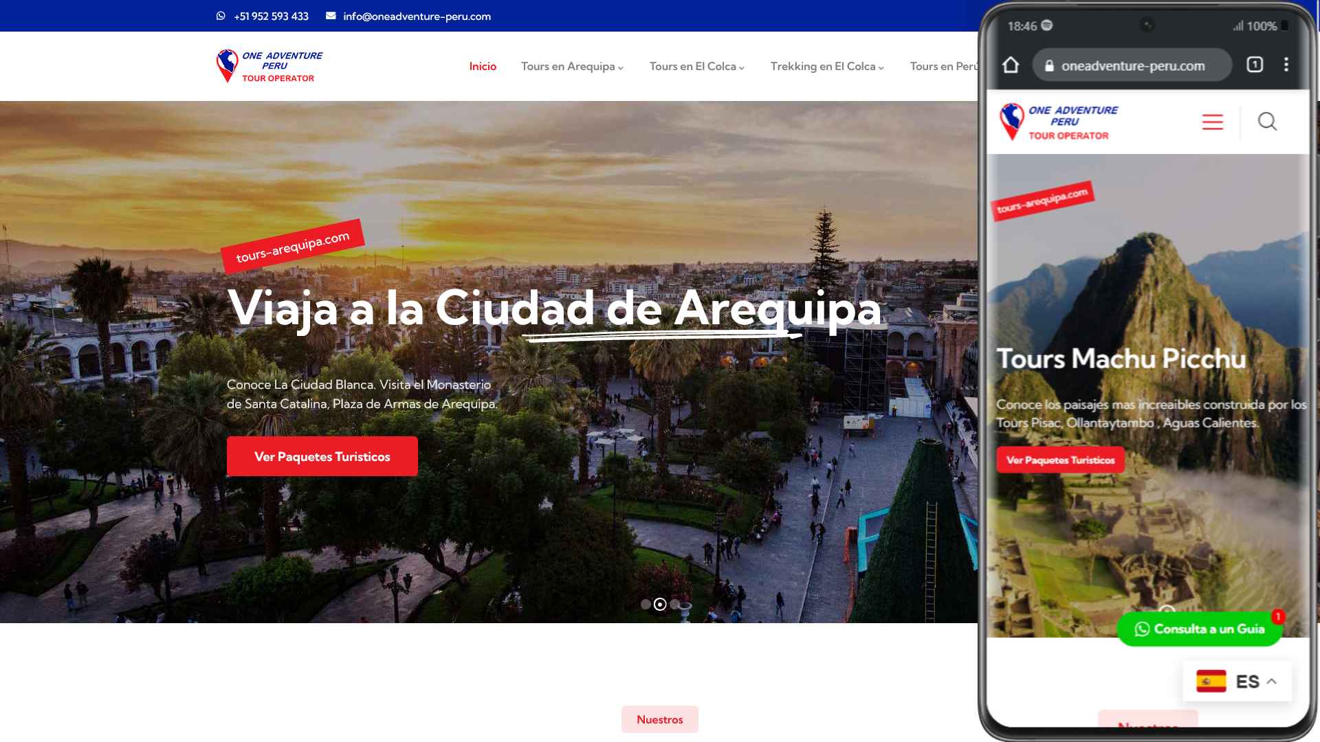 oneadventure-peru.com
