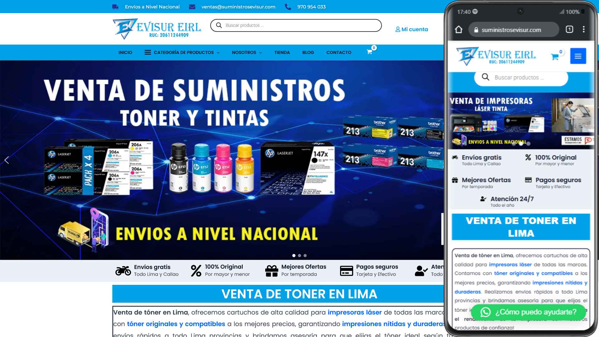 suministrosevisur.com
